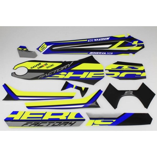 Kit Adesivi Plastiche SHERCO FACTORY 2017